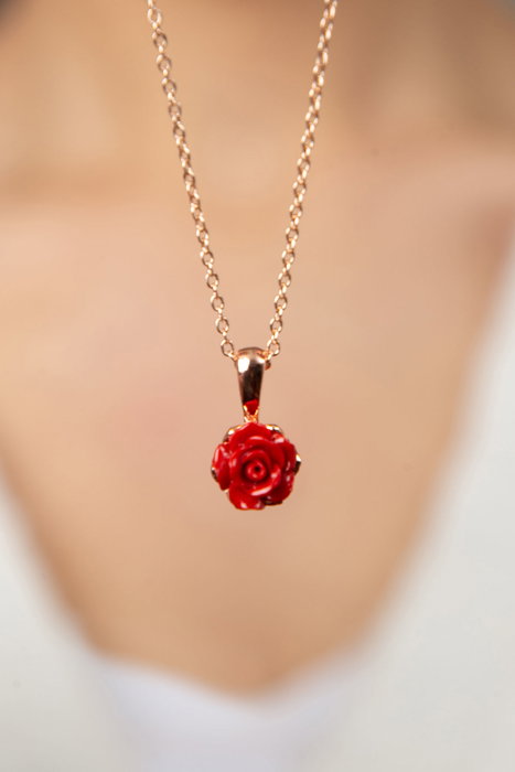 Heliophilia Silver Collar de Metal CK9173 en Rosa con Zirconio Heliophilia Silver Collar de Metal CK9173 en Rosa con Zirconio
